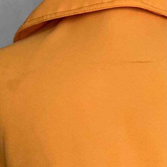 Vintage Mod Sears Roebuck Fashion Button Coat/Jacket Mustard Yellow Size S/M - Picture 5 of 9